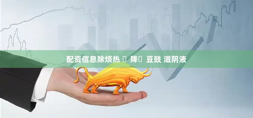 配资信息除烦热 ‌降‌豆豉 滋阴液