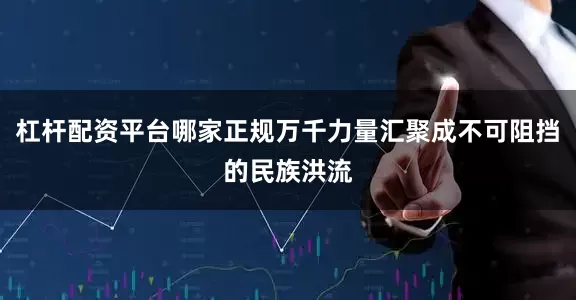 杠杆配资平台哪家正规万千力量汇聚成不可阻挡的民族洪流